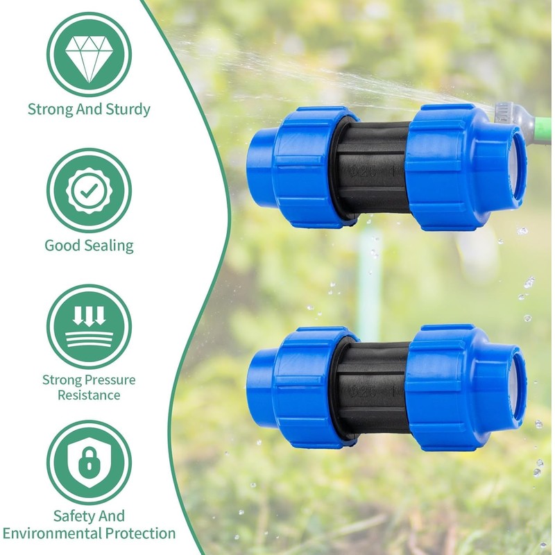 Wzzy Gurden PE Coupling MDPE Screw Connection: Connector for Pipe
