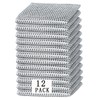 Wire Mesh Cleaning Cloth 12 Pack Silver Wire Wish Cloth,