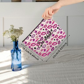 Music Makeup Bag Music Lover Gift Music Concert Gift American Music Gift Campy Singer Fan Gift (So What Bag ca)