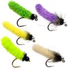 12 Mop Flies Assortment 2 | Mop Jig Tungsten Bead