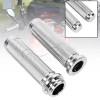 Unbranded Chrome 1" Handlebar Hand Grips For Harley Electra Glide