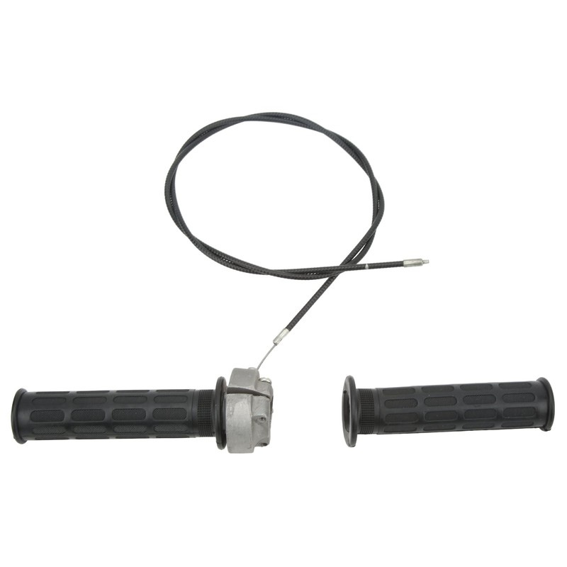 2PCs Twist Throttle Cable Handle Accelerator Handle Grips Replacement for
