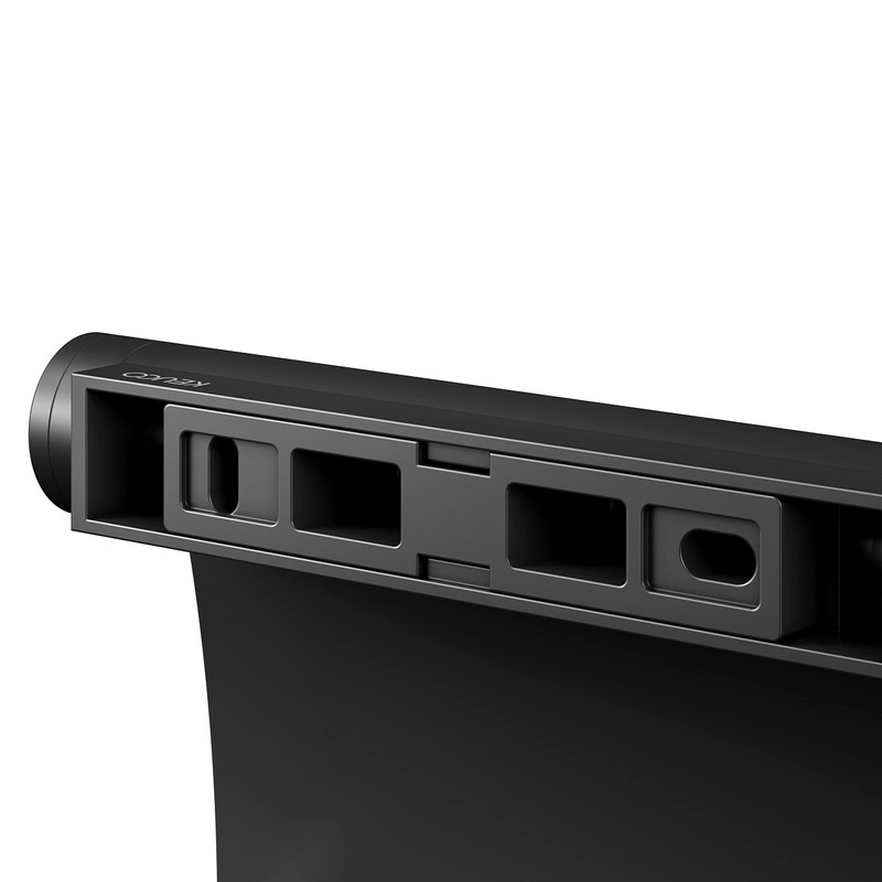 KEUCO Plan Black Selection Metal Toilet Roll Holder Matte Powder