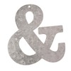 Glorex Letter Galvanised Metal & Silver, 18 x 16 x