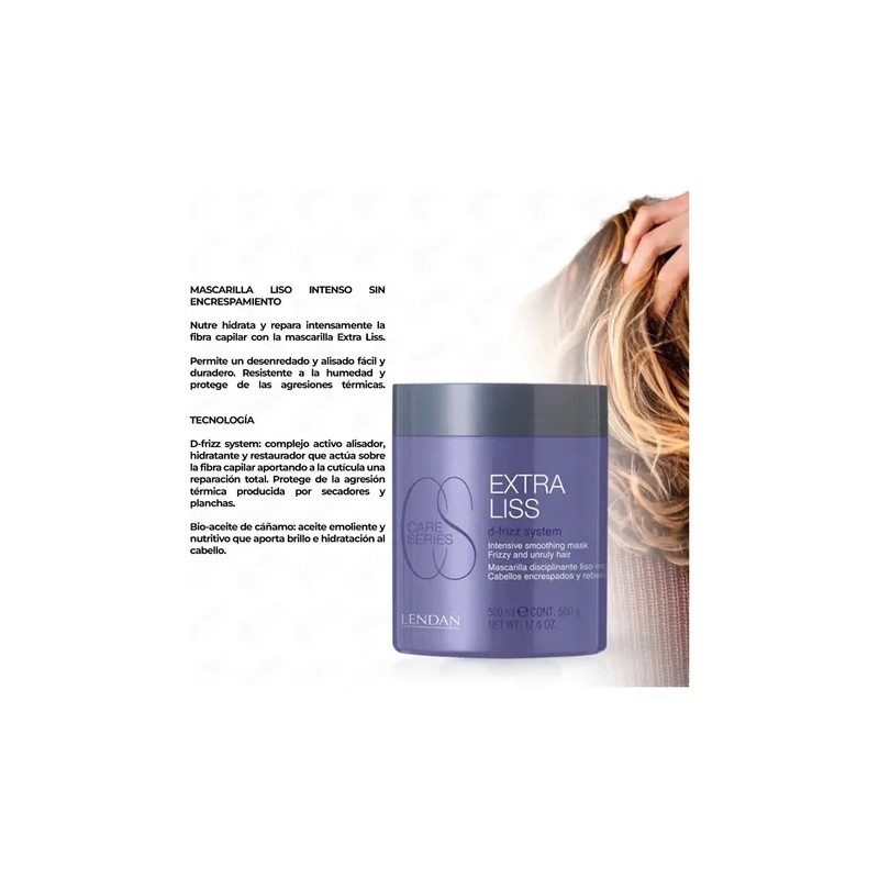 Lendan Mascarilla Para Cabello Extra Liss 500ml
