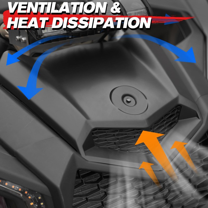Maverick X3 Turbo Hood Scoop, A & UTV PRO Front