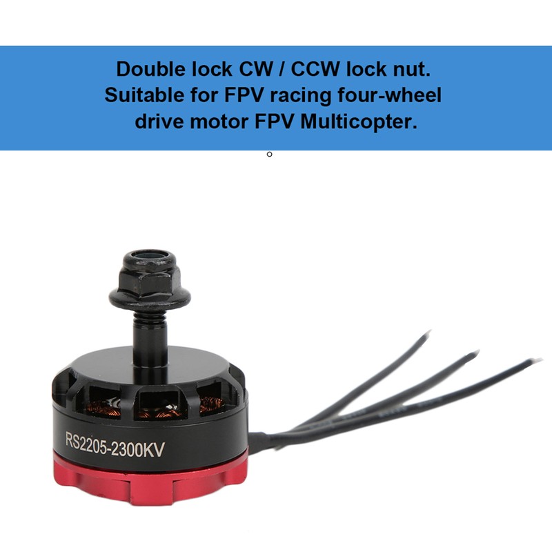 KSX3567 RS2205 2300KV 2205 CCW Brushless Motor Quad Drive Motor