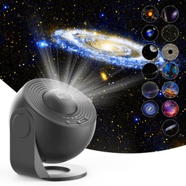 Rusoso Star Projector,Rusoso Planetarium Galaxy Projector,Popular Science Projector lamp 4K HD 13PCS Film Discs Nebula Ceiling Starry Skylight Light,for Kids Adults Ceiling Bedroom Living Room,Party