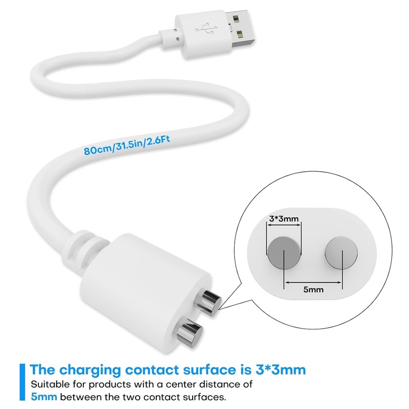 GODCREAT Magnetic Charging Cable Fast Magnetic Charging Replacement Cable Rechargeable