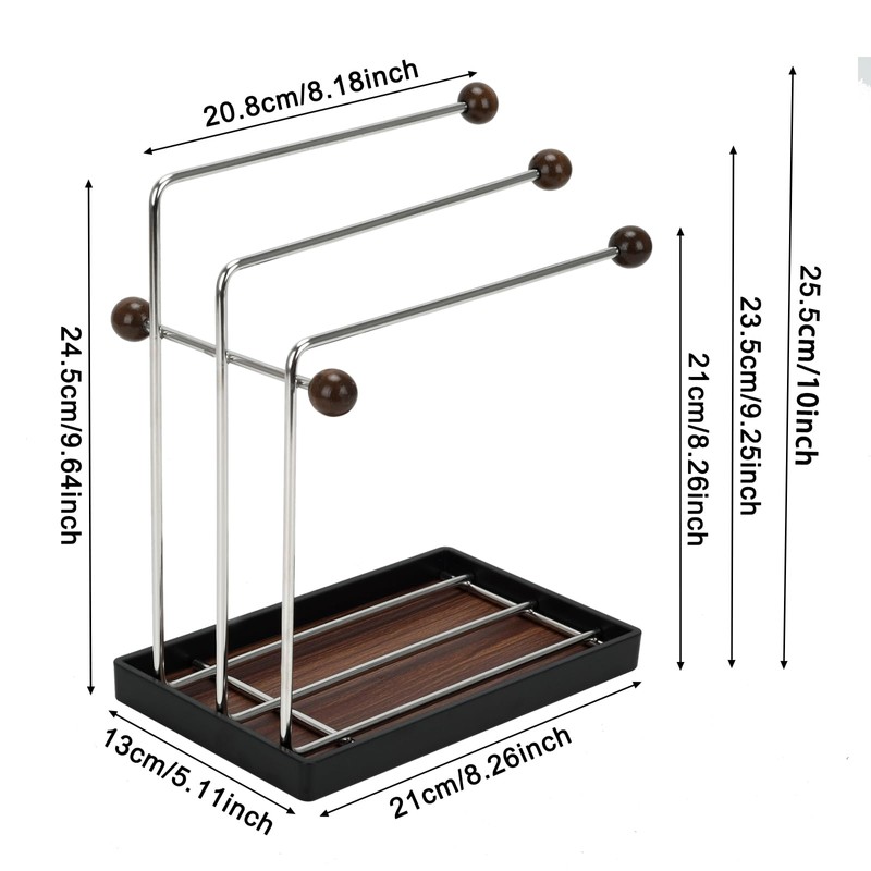 XHKDSYMC Dish Rag Holder-Sponge Rack-Kitchen Rag Holder-for Storing Sponge Brushes,Soap