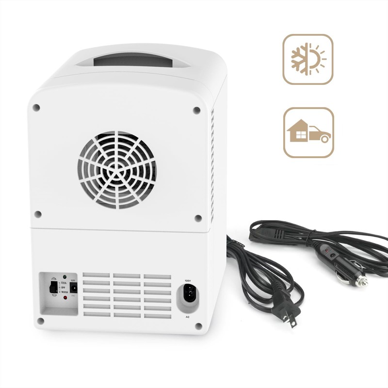 PERSONAL CHILLER 4L Mini Fridge 6 Can Portable Cooler &