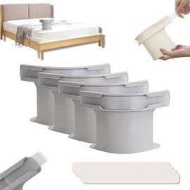 Lock Sheet Holders Set, Bed Sheet Holder Fitted Sheet Straps/Holders Keep Sheets Firm & Tight, Heavy Duty Bed Sheet Holder Corner Fitted Sheet Straps Fit All Mattress Size (Gray-4pc)