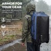 86L Foldable Rolling Duffel Backpack with Wheels - Extra Large