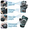 TAVIALO Fitness Gloves Training Gloves for Men Medium (16-19cm) Double
