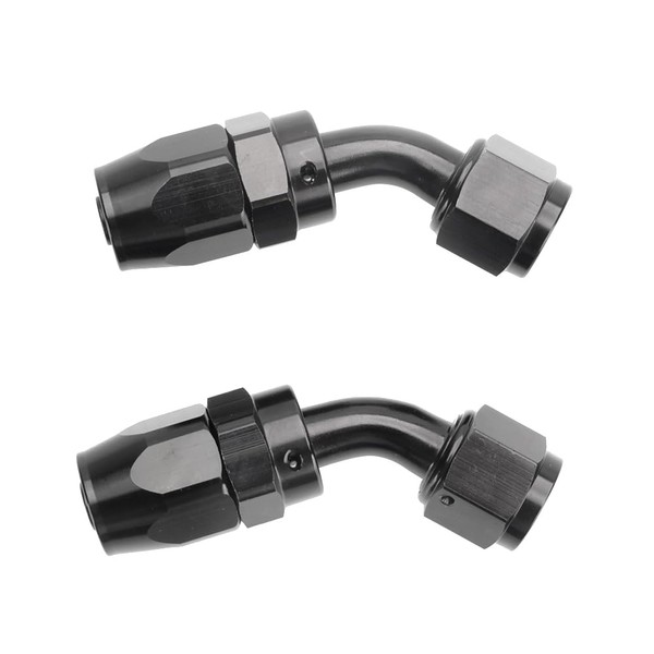 LokoCar 10AN Hose End Fitting 45 Degree Swivel For CPE