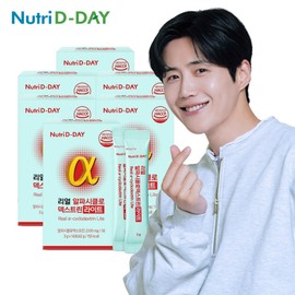 Nutri-D Day Real Alphacyclo Dextrin Light 14 sachets x 6 total 84 sachets, 28 g, 14 tablets / 뉴트리디데이 리얼 알파시클로 덱스트린 라이트 14포 x 6개 총 84포, 28g, 14정