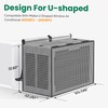 Window Air Conditioner Covers Outside: Mesh Cover for U-Shaped Air
