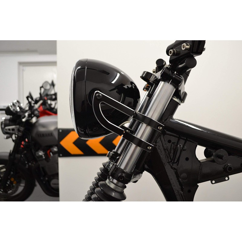 Custom Chopper Motorcycle Headlight Headlamp Brackets with 40-41mm Diameter Fork