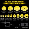 REKCKRUL 17PCS Premium Hole Saw Kit, Hole Saw Set with