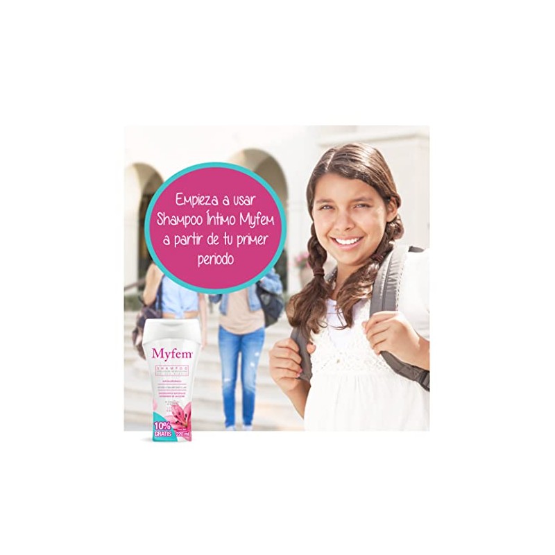 Intima Shampoo De Higiene 220 ml pack MYFEM 3 piezas