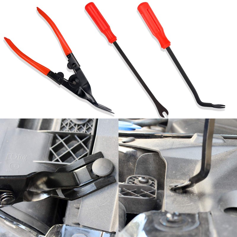 Wetado Trim Removal Tool, 200PCS Trim Tool Auto Removal Kit,
