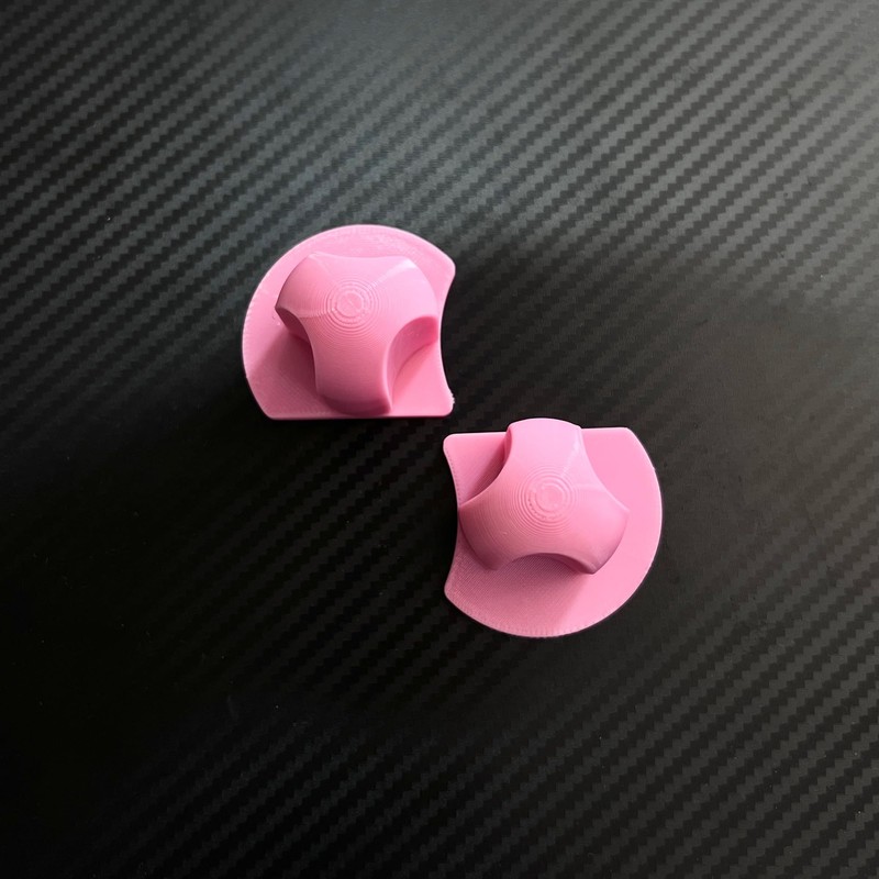 2Pcs Grinder Pucks Stained Glass, Finger Saver Accessories
