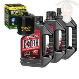 Rad Powersports Oil Change Kit For 2002 Yamaha YFM660FG Grizzly 4WD IRS Maxima Synthetic  5W-40