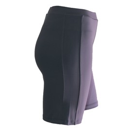 Private Island Women UPF 50+ Skinny Beach Board Shorts Swimsuit Hot Pants Bathing Swim Rash Guard Bottom (L, Grey-YSP)