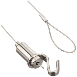 Fukui Metal Crafts 1805-2 Power Mini Wire Freely Diameter 0.4 x 59.1 inches (1.0 mm) x 59.1 inches (150 cm), 2 Piece Hanging Hook, Picture Frame, Wall Hanging Hook, Display