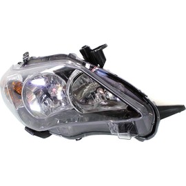 Evan Fischer Passenger Side Headlight for Toyota Corolla S XRS 2011-2013 Halogen With bulb(s) CAPA North America Built Vehicle Replaces# 8111002B60