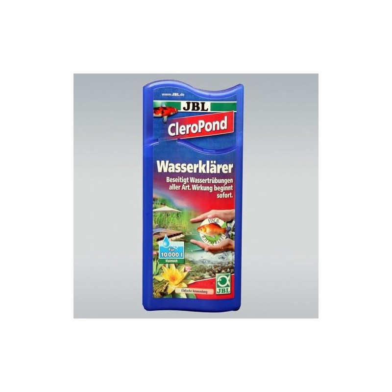 JBL CleroPond water clarifier for clearing cloudy water in ponds