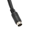 Mini DIN to 6 RCA Cable 9 Pin Clear Signal