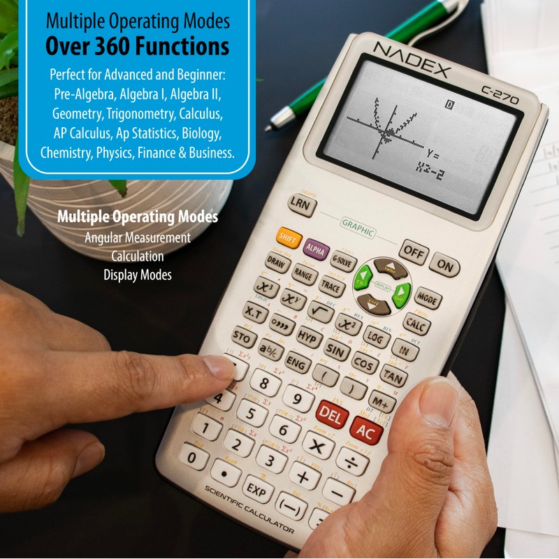 Scientific Calculator with Graph Functions for College and High School