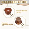 PATIKIL 1-3/8 Inch Knobs, 8 Pcs Round Drawer Dresser Knobs