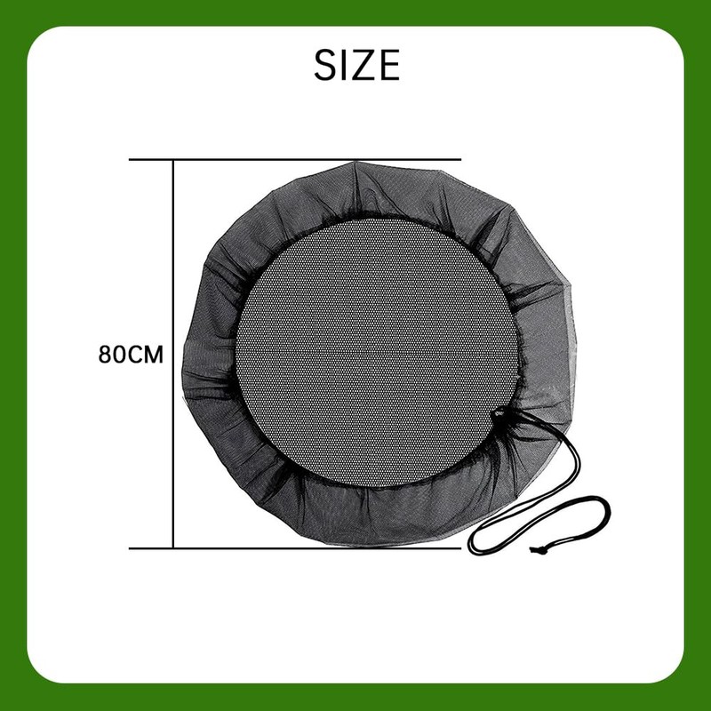 Pack of 2 Rain Butt Net, 80 cm, Adjustable Rain