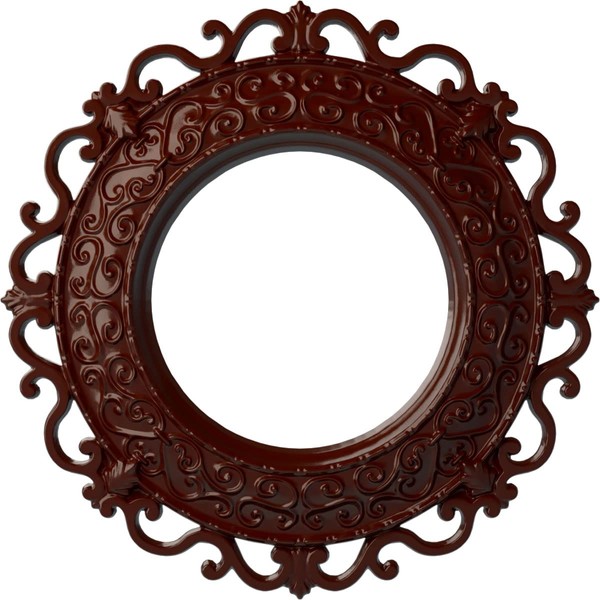 Ekena Millwork CM13ORBMF Orrington Ceiling Medallion, 13 1/4"OD x 6