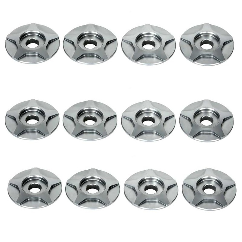 12PCS CNC Side Panel Cover Full Set Colored Verge Washers