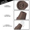 4 Pack Replacement Rubber Cane Tips 3/4 Inch Heavy Duty