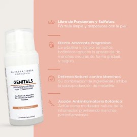 Crema Despigmentante Para Zonas Intimas Con Arbutina 100ml                                                                                            