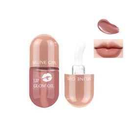 Qwesure Xixi Plumping Lange anhaltender Feuchtigkeitsspendender Lippenhonig Farbwechsel Leicht aufzutragender Wasserfester Feuchtigkeitsspendender Dreidimensionaler Lipgloss #01