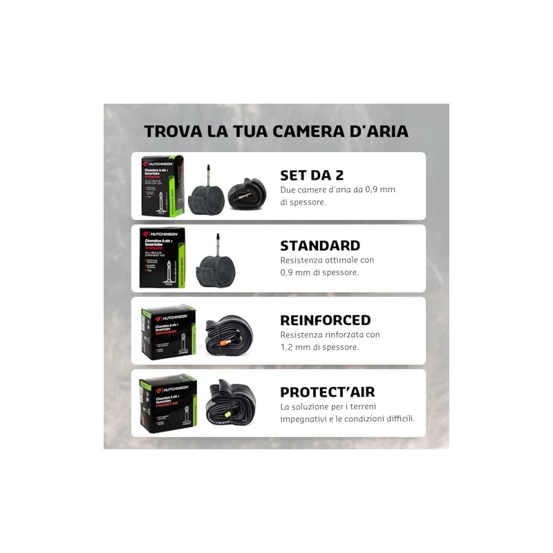 HUTCHINSON - Camera d'aria - Standard - Innertube - Resistenza