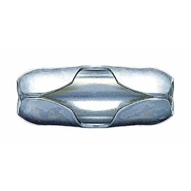 Nissa Chain Brass Connector for Ball Chain Diameter 0.14 / 0.16 inch (3.5 / 4.0 mm), Pack of 100, BBP-40C, Chrome