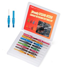 JRready ST5240-HT250 Connector Inspection Tool Kit,16 Pcs Contact Socket&Pin Tester Tips Tool with Work for Electrical System Tools,Detachable Contact Tester Automotive Tool Set