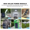 2Pcs Mini Solar Power Module Epoxy Panel with 100cm Cable