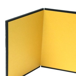 Mini Gold Folding Screen, 4 Songs, 3.9 x 5.8 inches (100 x 148 mm)