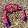 Splash About Goggles Snapper Mask, Pink and Purple, Junior (6-14