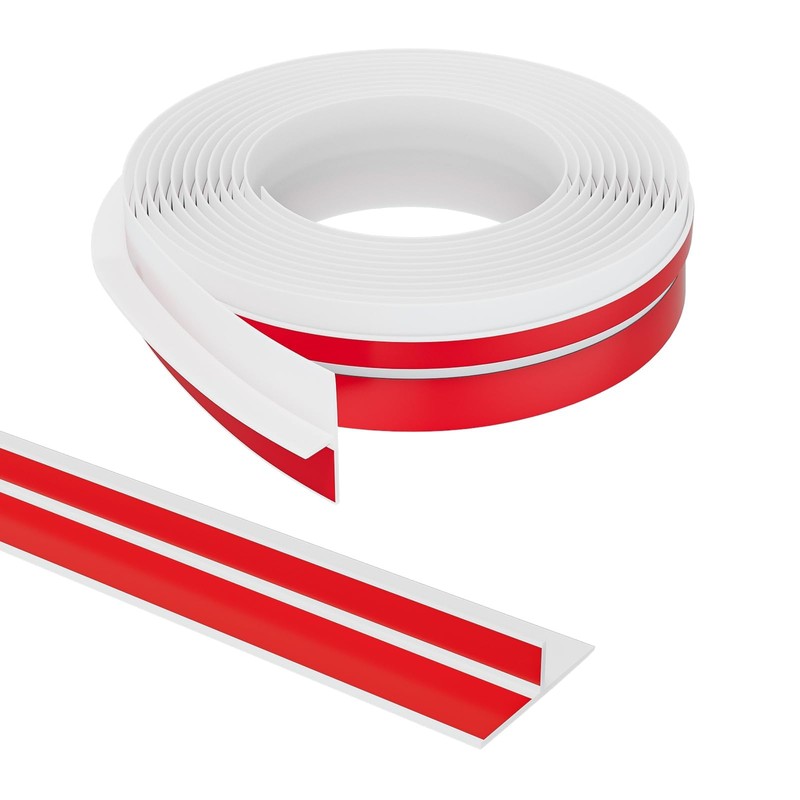 Elvone T-Shaped Door Draft Stopper, 1.97 in x 40 Ft