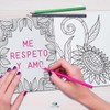 DREAMCO SUPPLIES: Libro Colorear Mandalas Antiestrés - Manifiesto - Paz