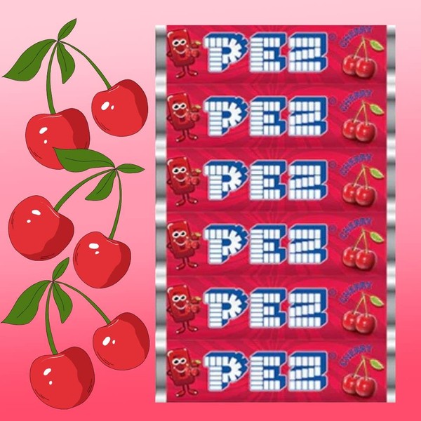 V RIVER FINN Pez Candy Refill Rolls, (25 Count) Choose