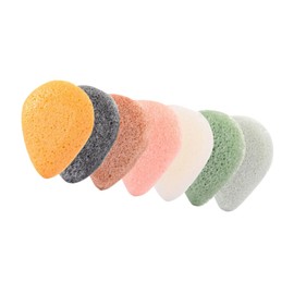 Healeved 7pcs Face Puff Makeup Removal Puff Sponges Gentle Exfoliating Face Wash Cleansing Sponge